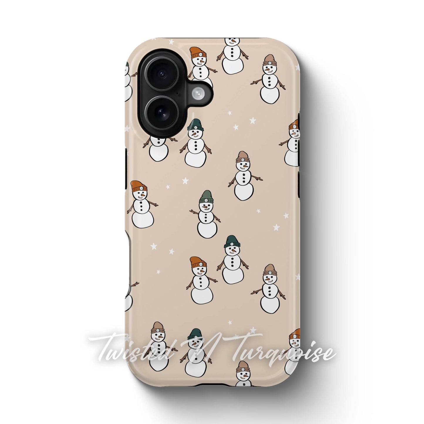 Cozy Snowman Tough Magnetic Phone Case