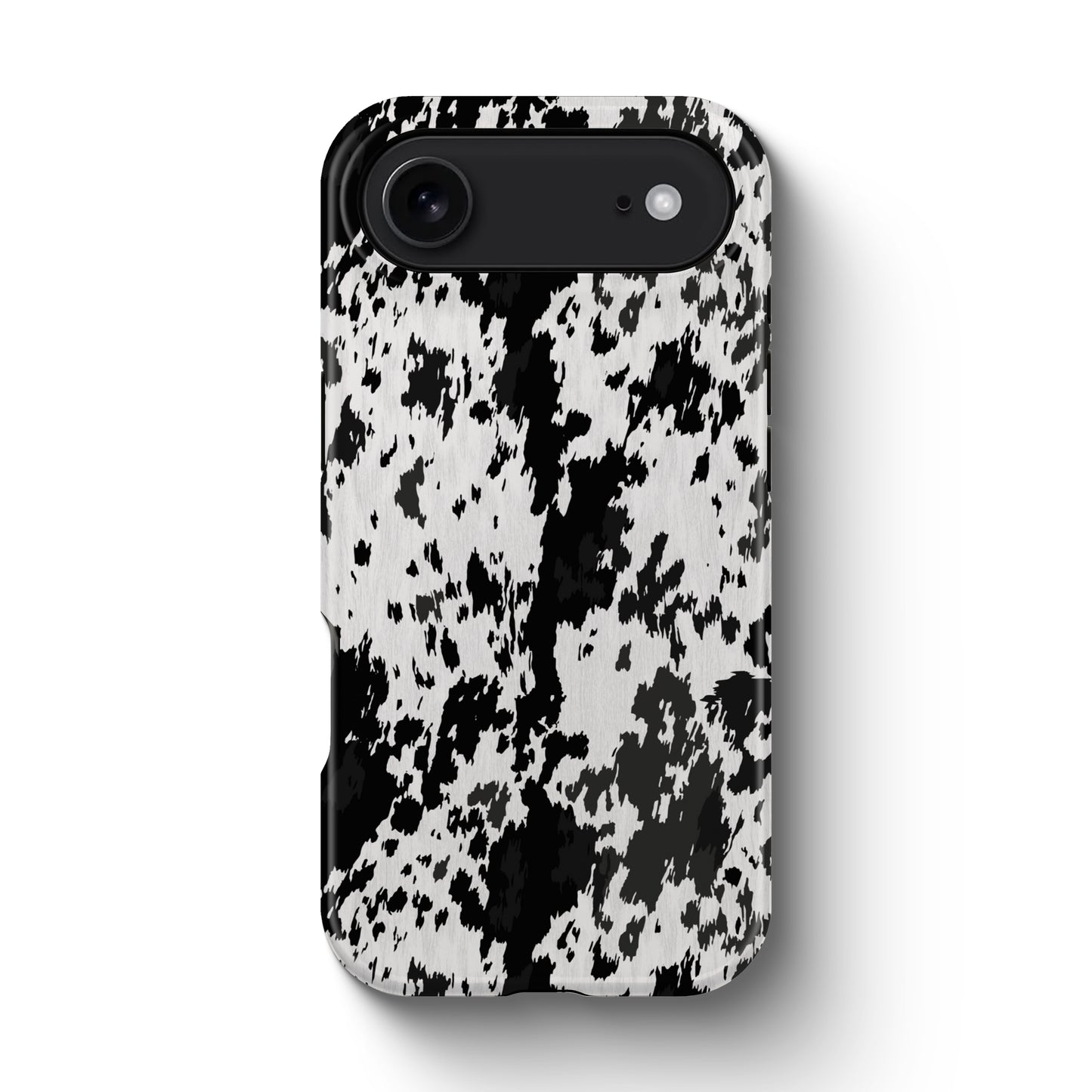 Western Cowhide Print Tough Magnetic Mobile Phone Case