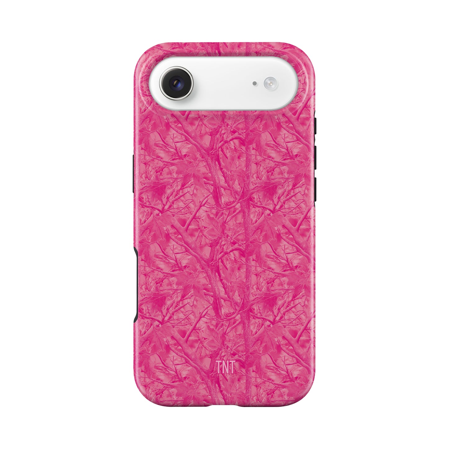 Hot Pink Tree Camo Tough MagSafe Phone Case
