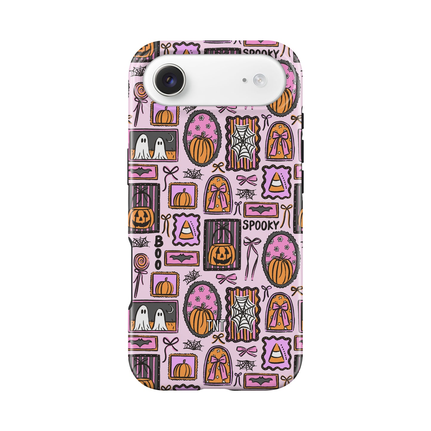 Pink Halloween Collage Tough MagSafe Phone Case
