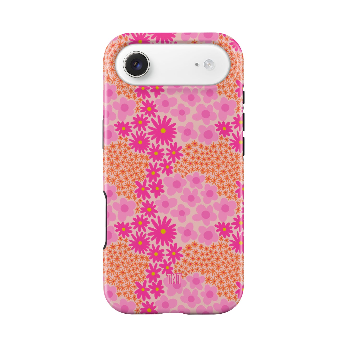 Pink Preppy Sunmer Florals Tough MagSafe Phone Case
