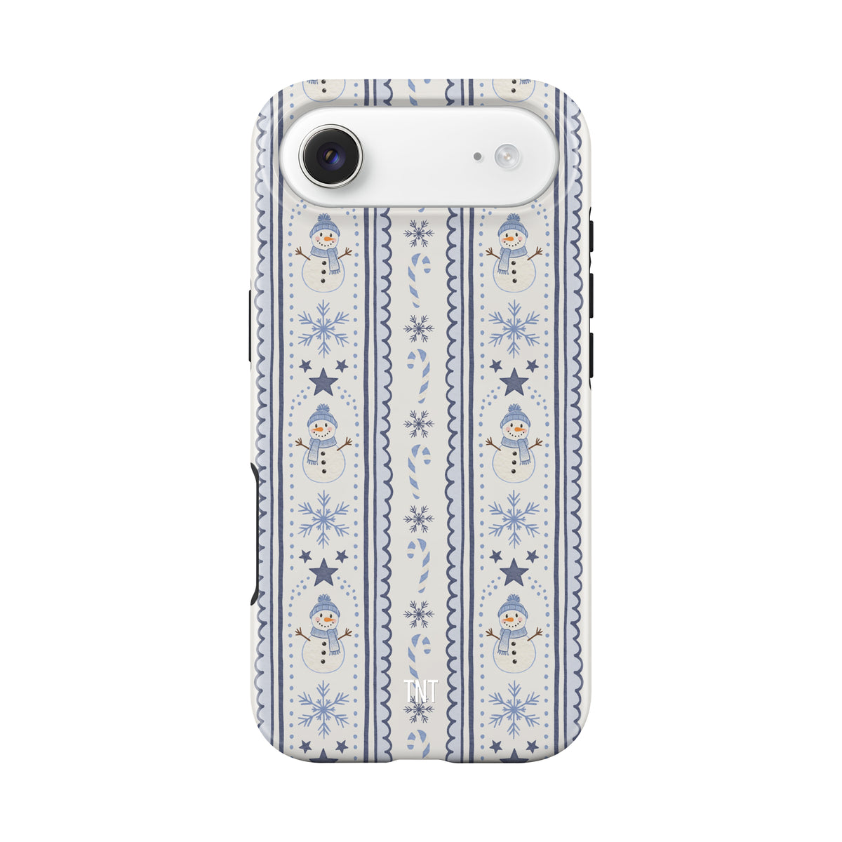LIMITED EDITION Striped Snowman Tough MagSafe Phone Case
