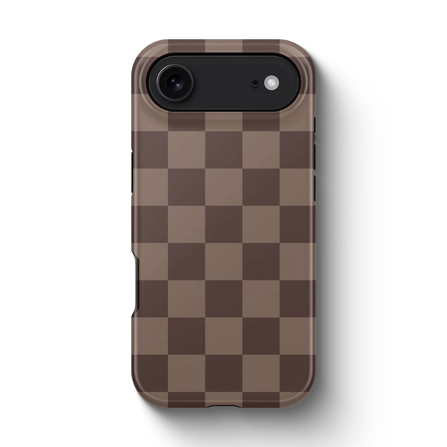 Fall Brown Checkered Tough Magnetic Mobile Phone Case