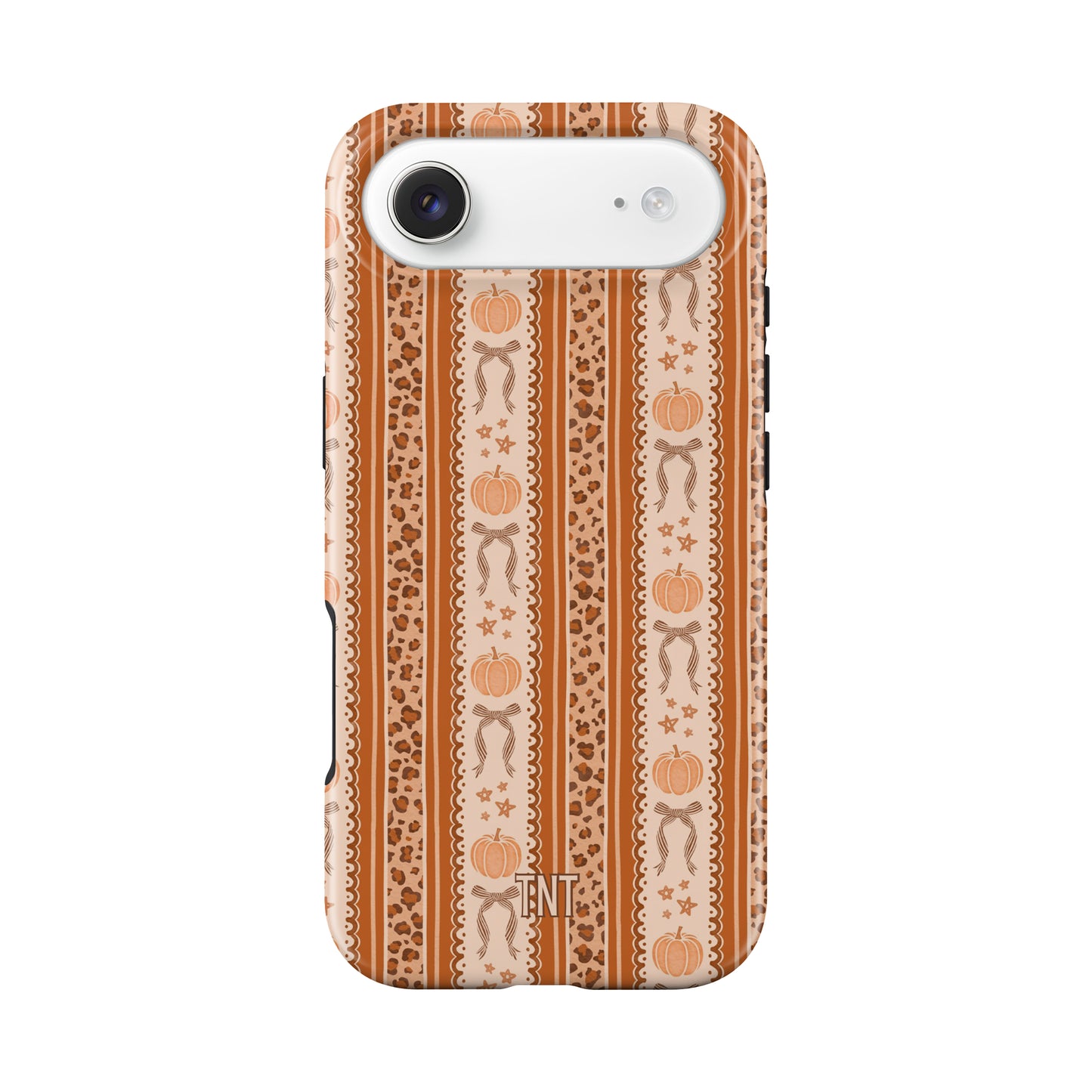 Fall Stripes Autumn Pumpkin Tough MagSafe Phone Case