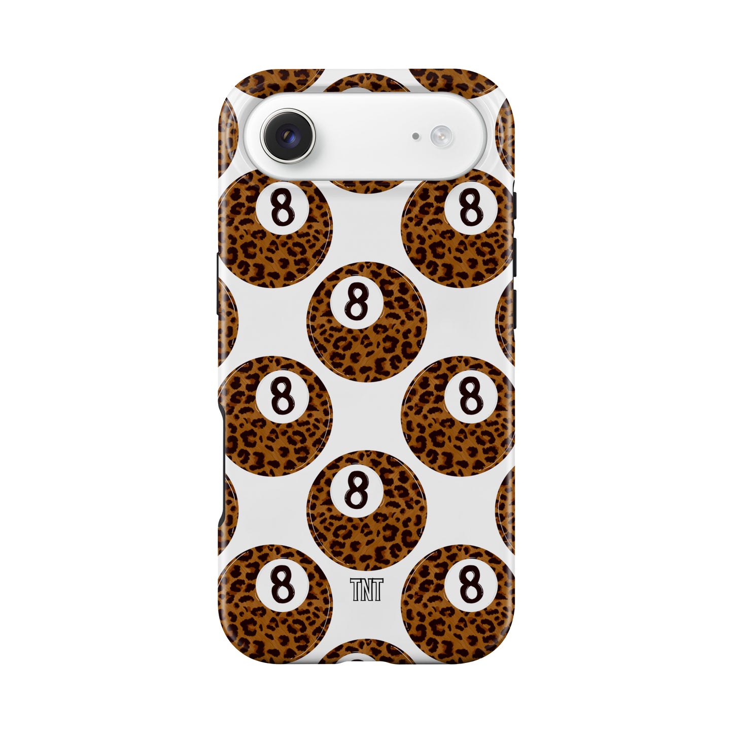 Leopard 8 Ball Western Tough MagSafe Phone Case