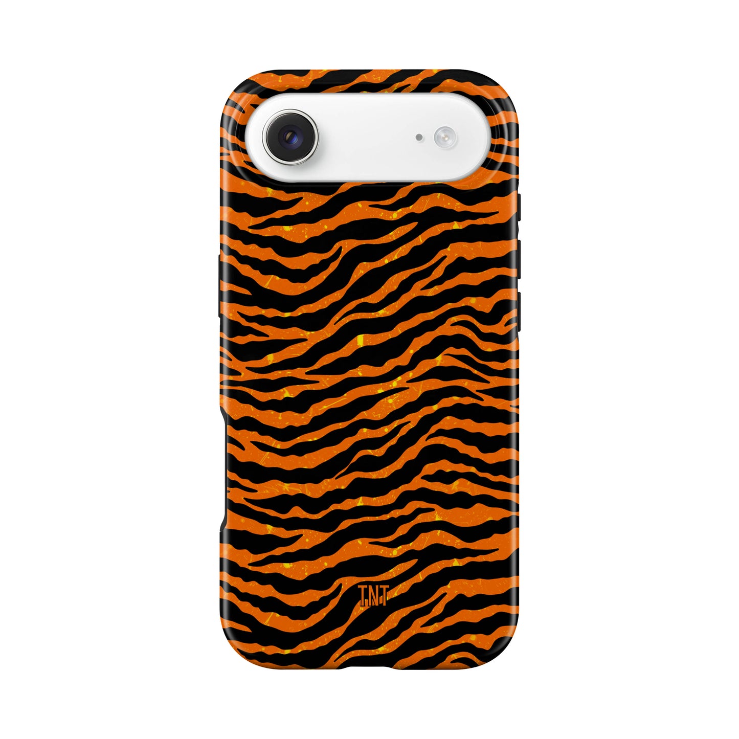 Orange Tiger Stripes Yalternative Tough Magnetic Phone Case