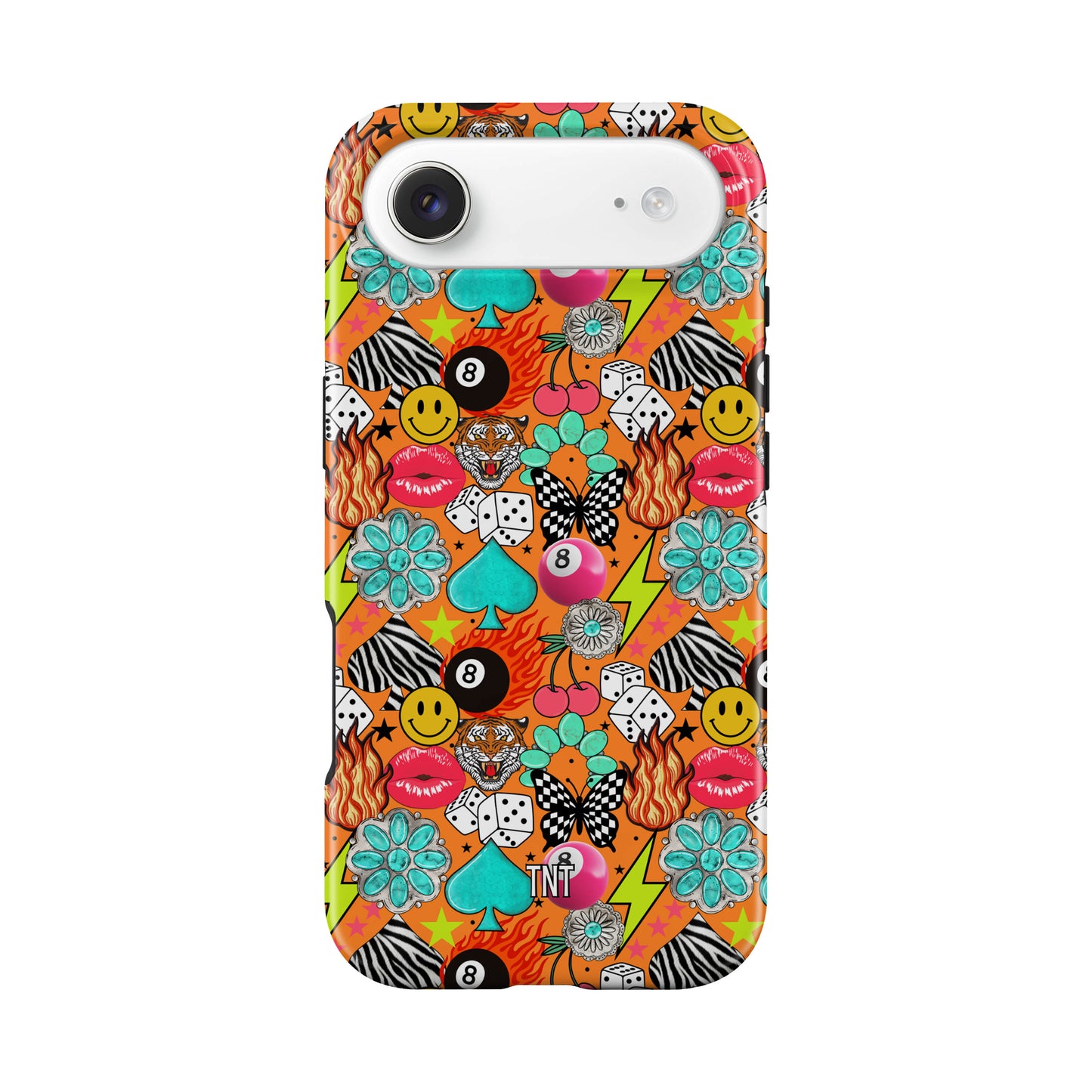 Preppy and Punchy Western Collage Tough Magsafe Phone Case
