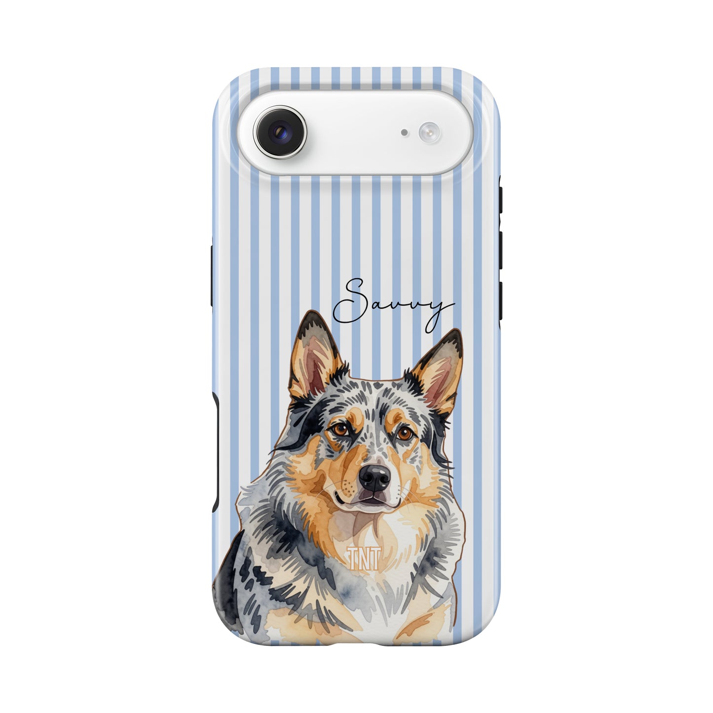 Custom Pet Watercolor Portrait Phone Case Customizable Personalized Keep Sake Photo Case