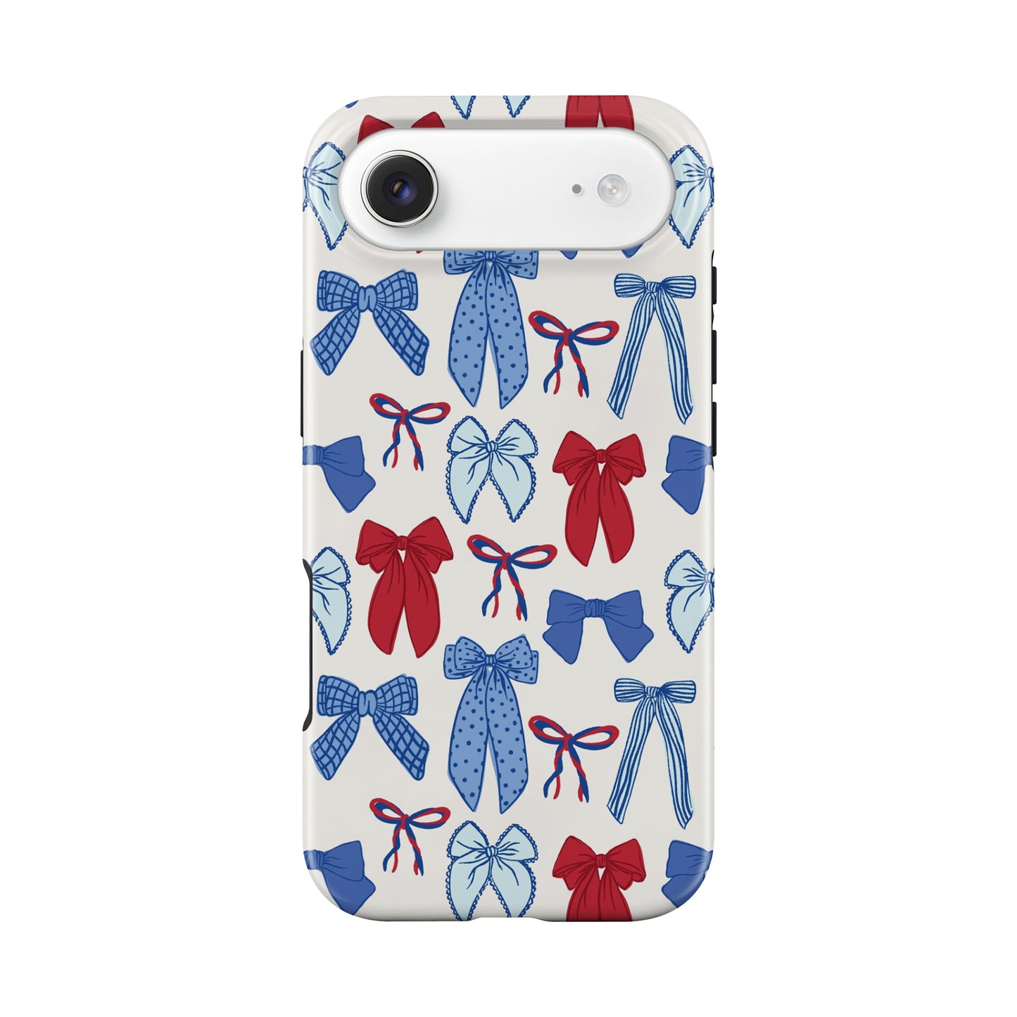 Patriotic Bow Collage America July 4th Tough MagSafe Phone Case