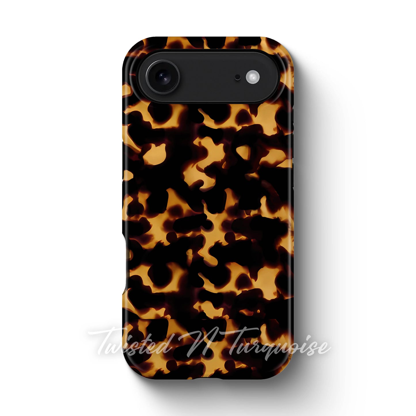 Trendy Tortoise Shell Tough Phone Case
