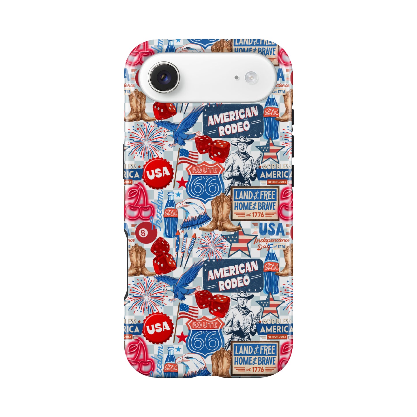 Patriotic Collage America July 4th Tough MagSafe Phone Case