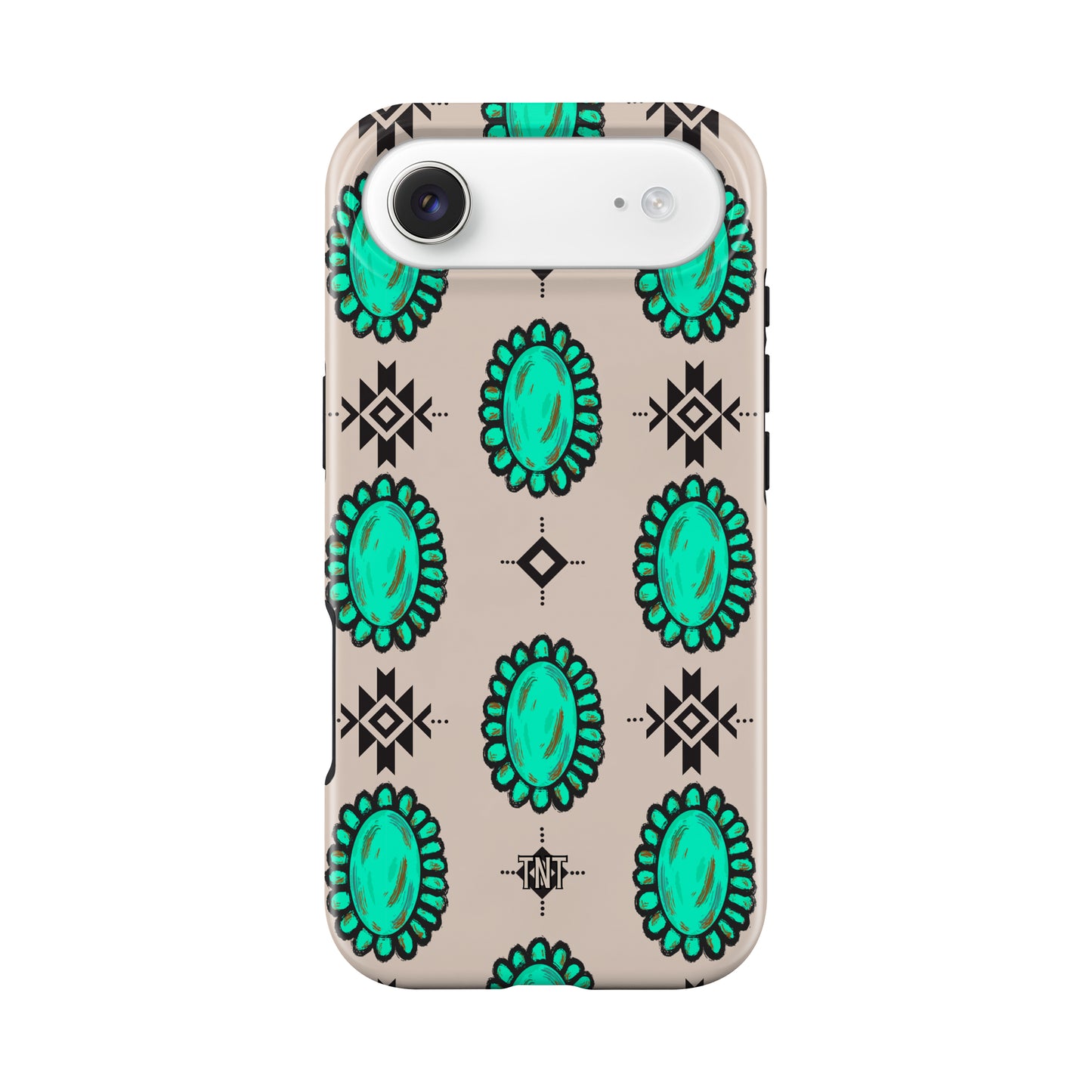 Western Concho Turquoise Tough MagSafe Phone Case