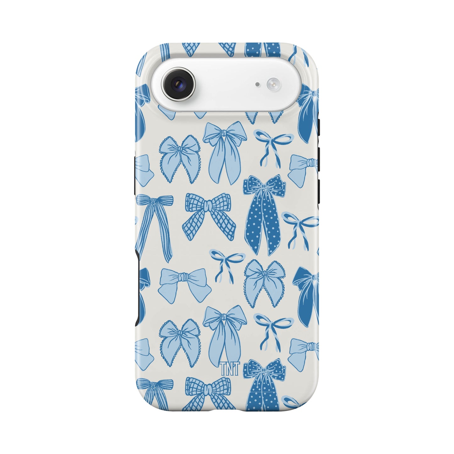 Blue Bows Girly Coquette Tough Magnetic Phone Case