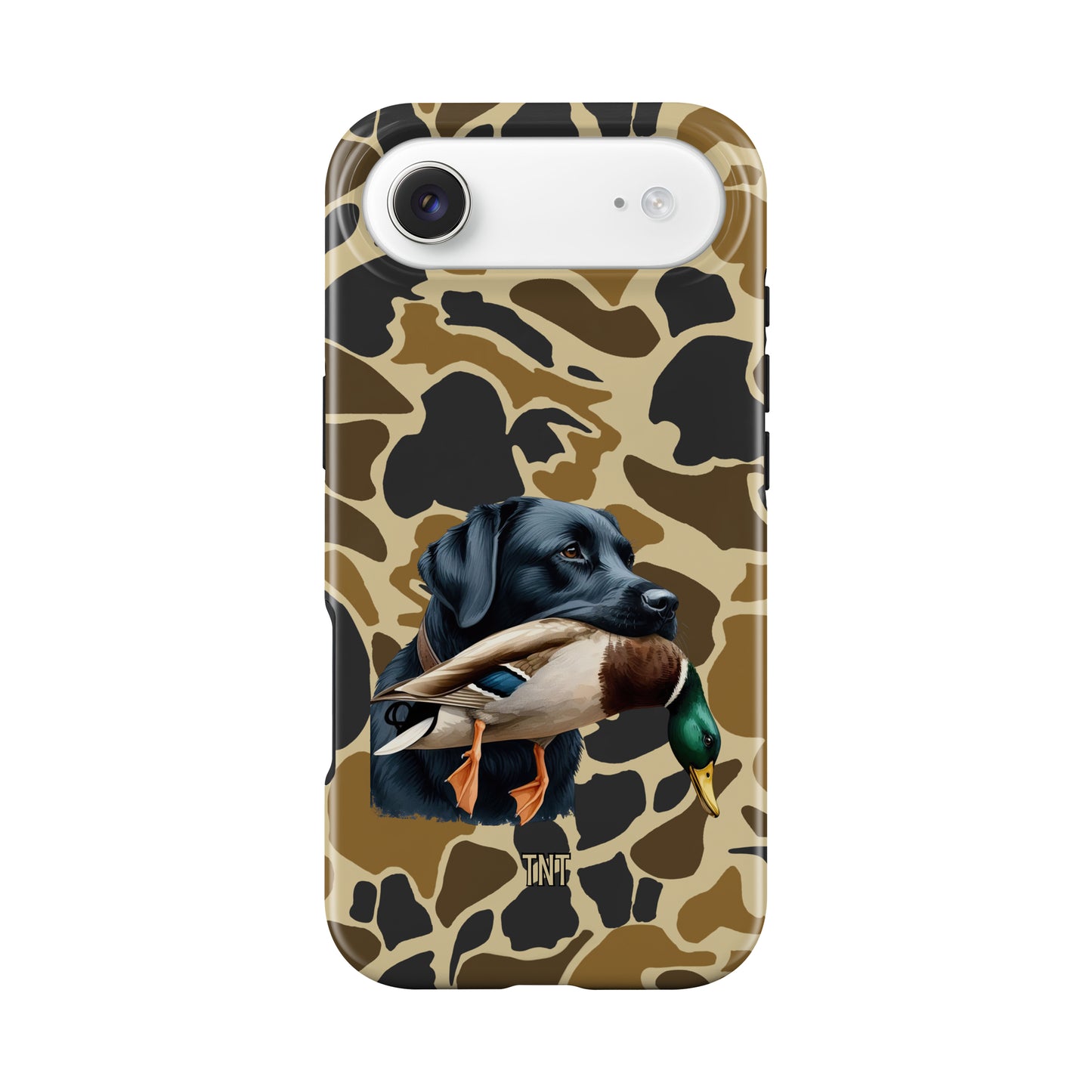 Black Lab Duck Camo Hunting Tough MagSafe Phone Case (Copy)
