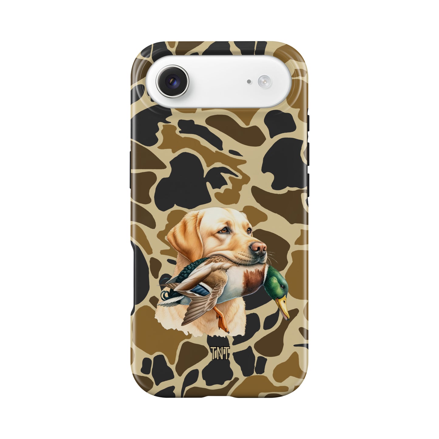 Yellow Lab Duck Camo Hunting Tough MagSafe Phone Case