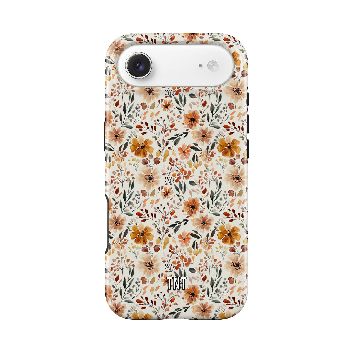 White Fall Florals Tough MagSafe Phone Case