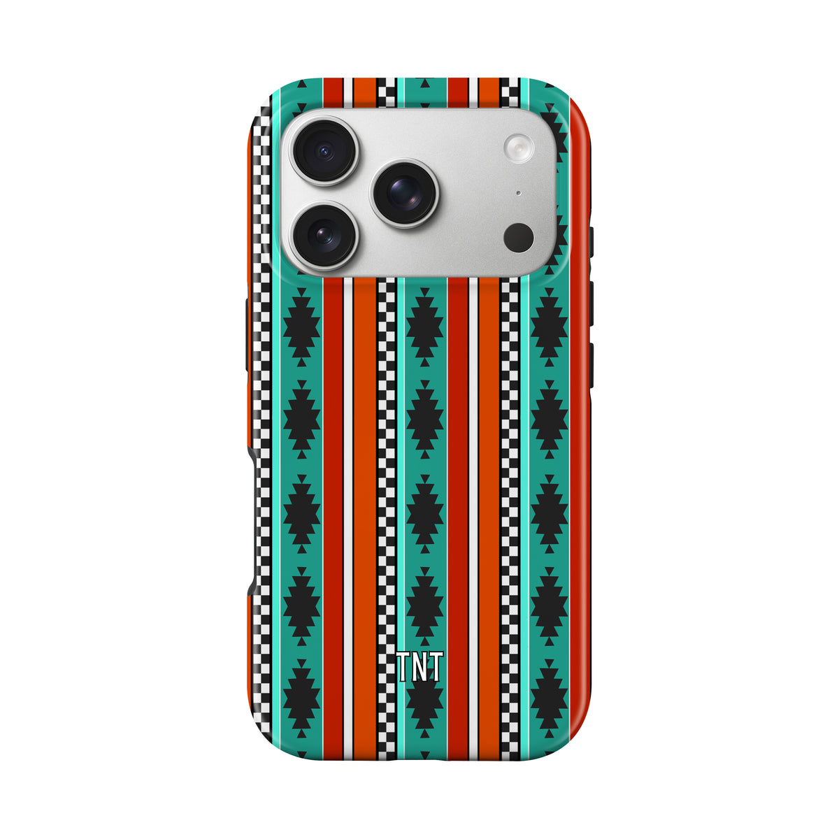 Halloween Striped Aztec Western Tough MagSafe Phone Case