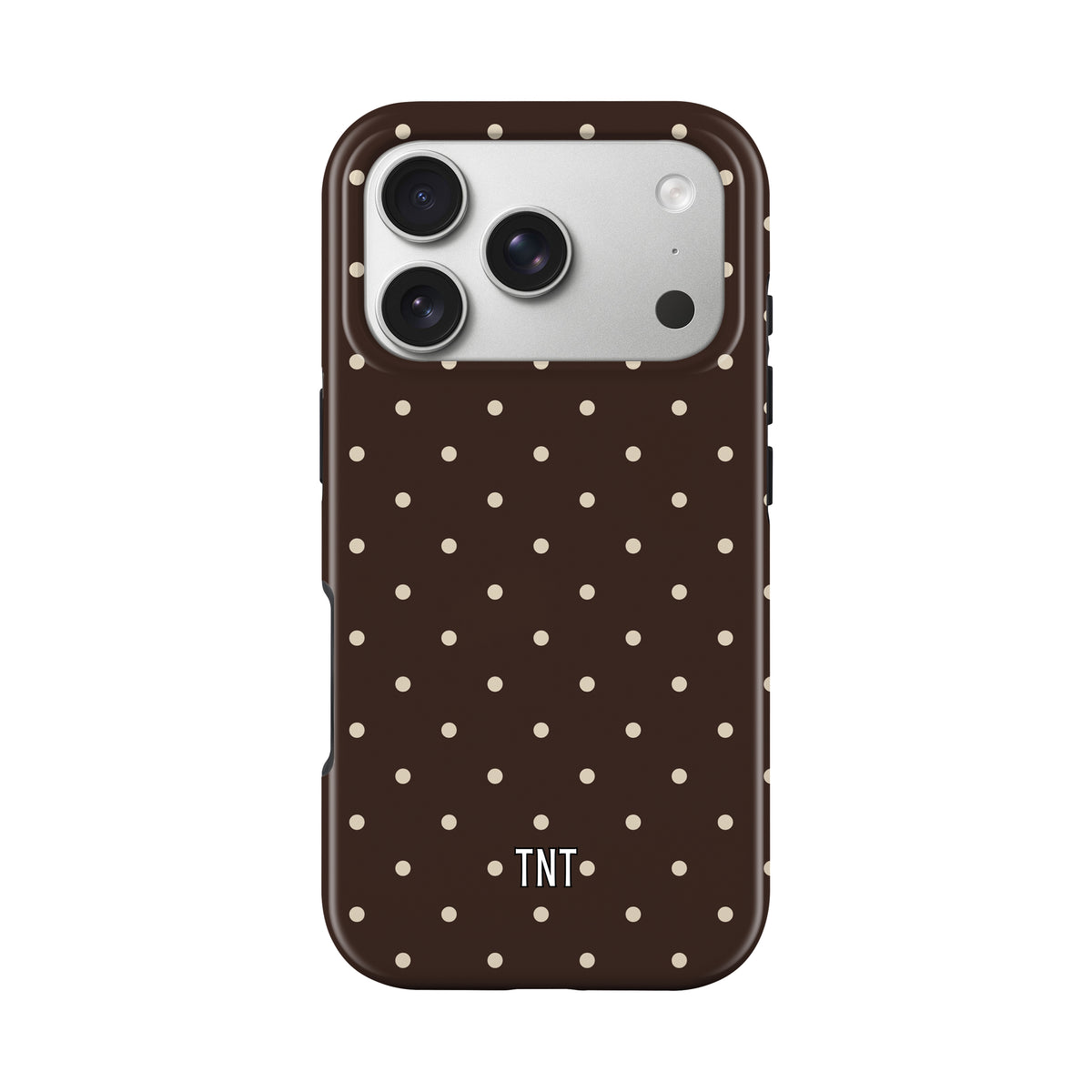 Brown Polka Dot Tough MagSafe Phone Case