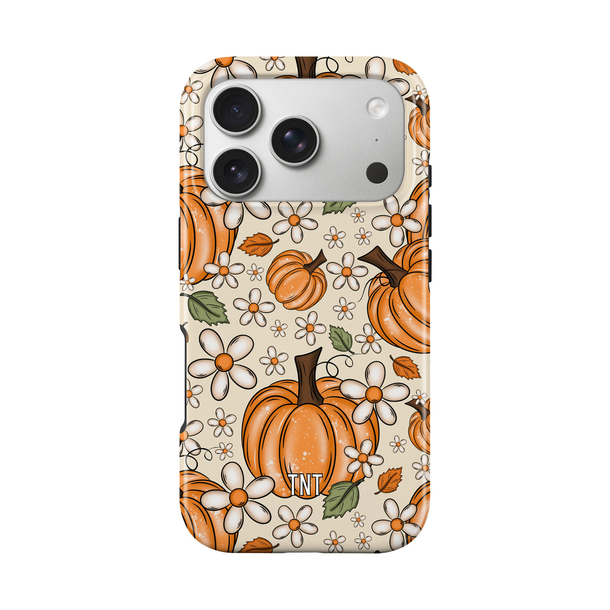 Pumpkin Daisies Fall Tough MagSafe Phone Case
