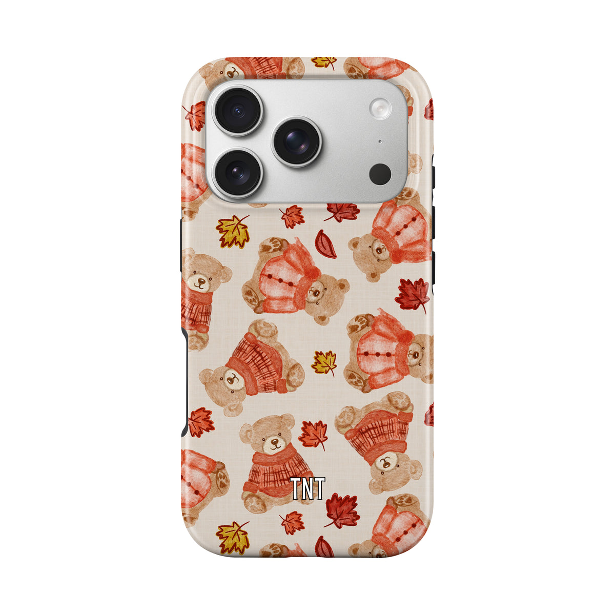 Fall Teddys Autumn Leaves Tough MagSafe Phone Case