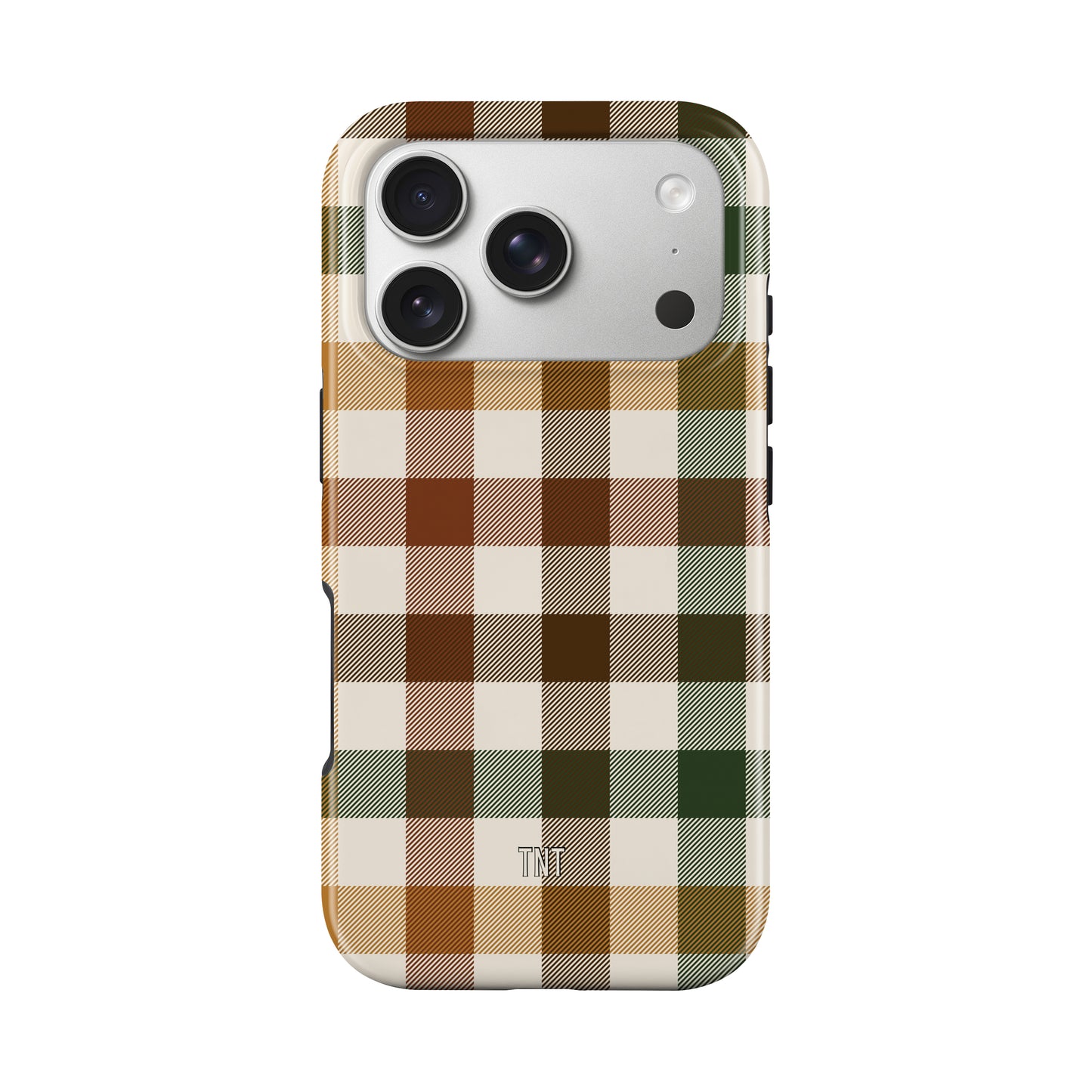 Autumn Check Plaid Tough MagSafe Phone Case