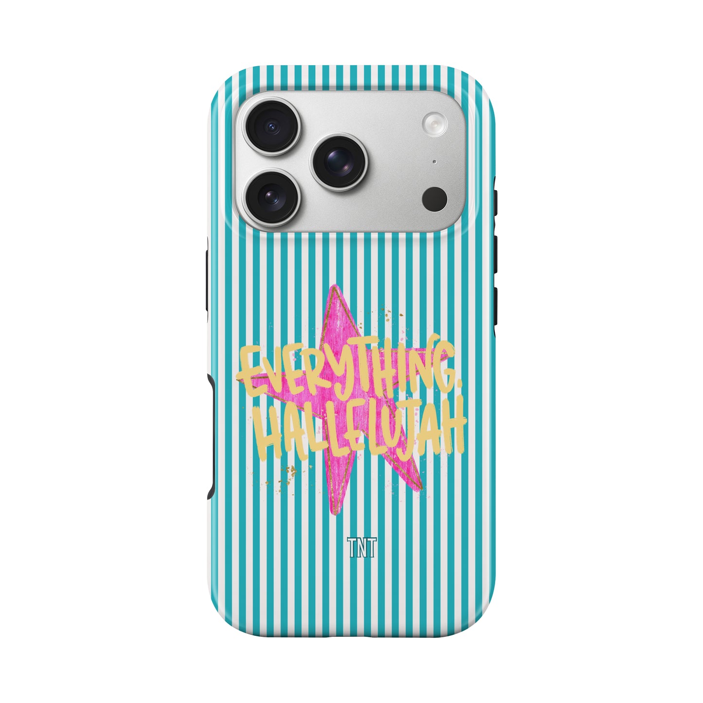 Everything Hallelujah Striped Summer Bright Tough MagSafe Phone Case