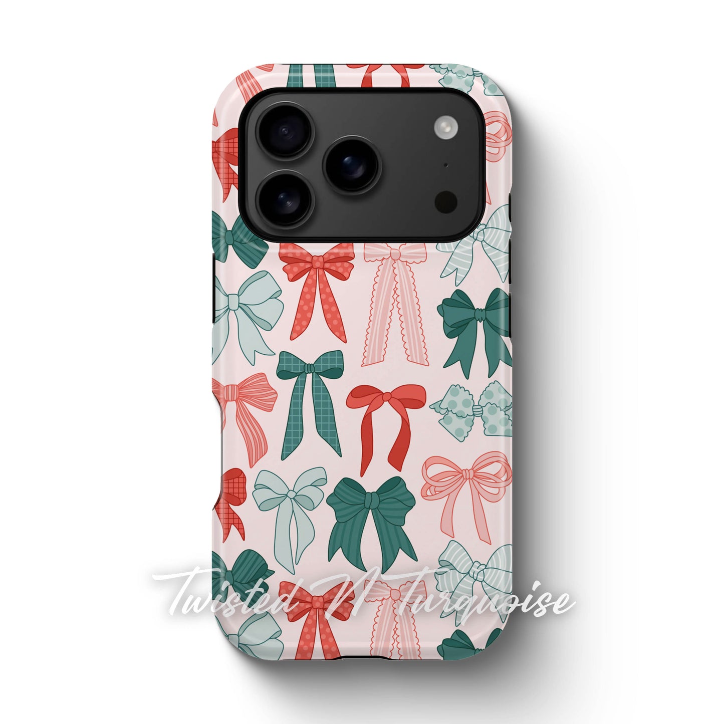 Christmas Bows Magnetic Phone Case