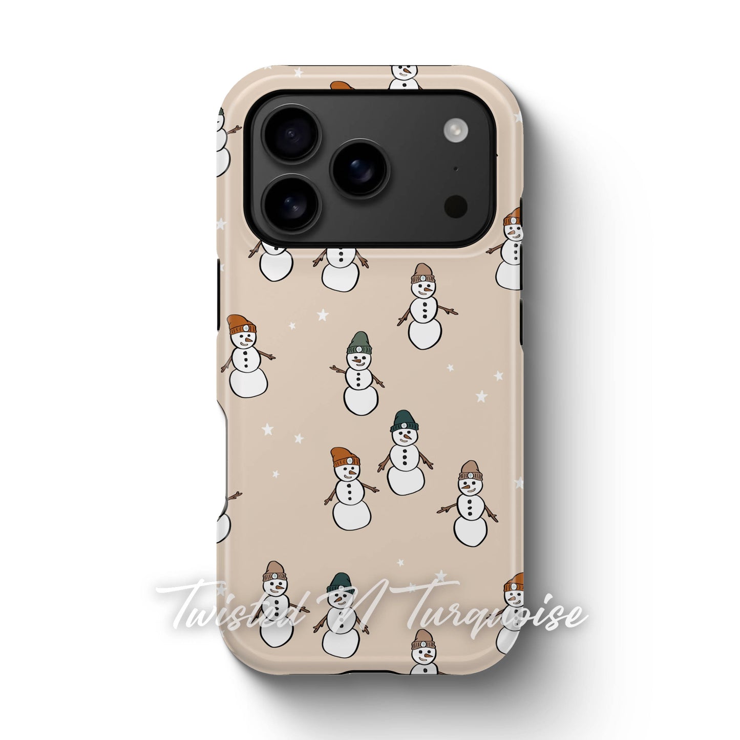 Cozy Snowman Tough Magnetic Phone Case