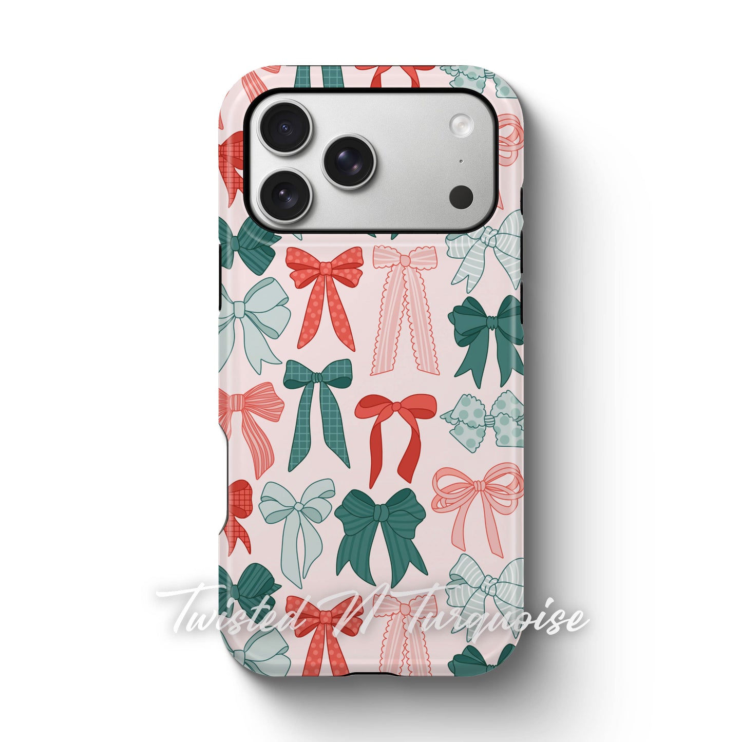 Christmas Bows Magnetic Phone Case
