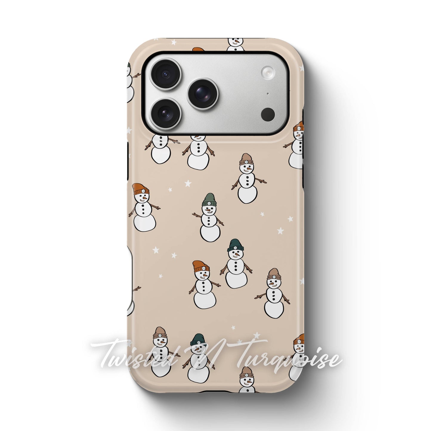 Cozy Snowman Tough Magnetic Phone Case