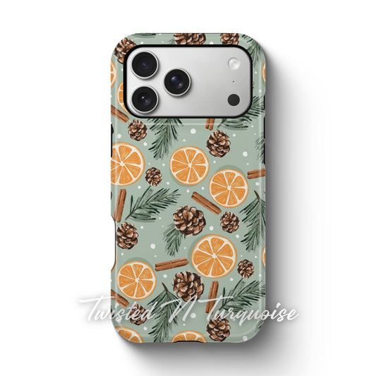 Orange Cinnamon Tough Phone Case