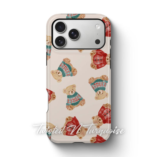Christmas Teddy’s Tough Phone Case