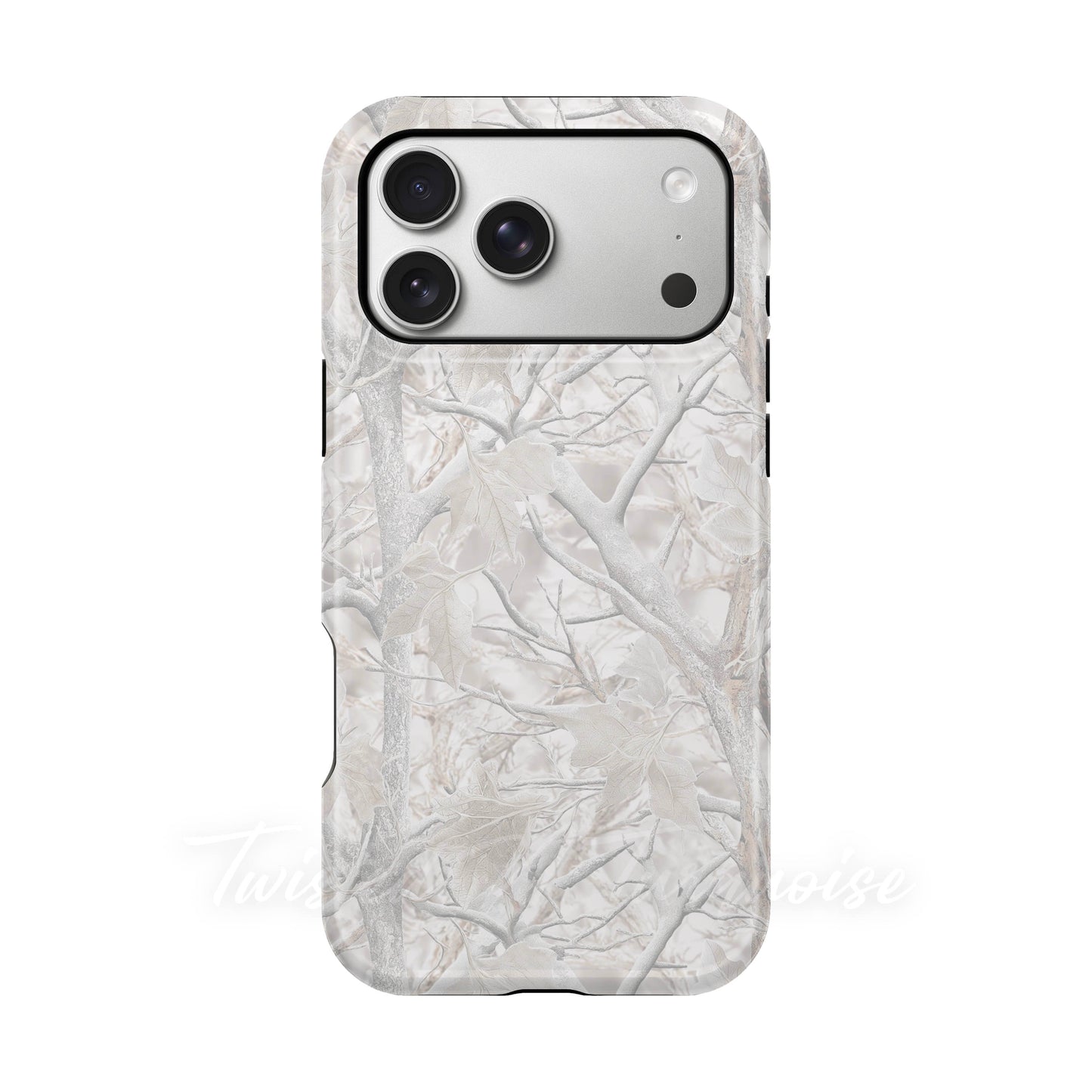 White Tree Camo Trendy Country Tough Magnetic Phone Case