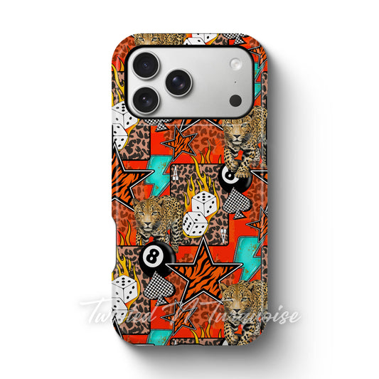 Western Yallternative Collage Tough Magnetic Mobile Phone Case