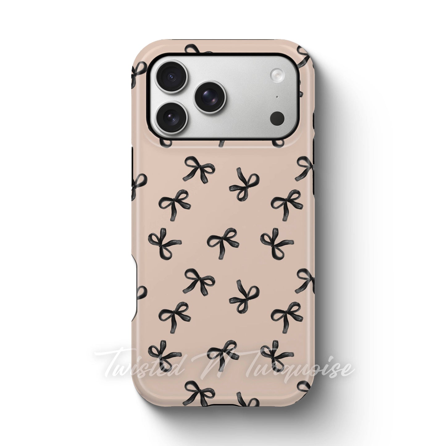 Black Bows New Years Tough Magnetic Phone Case