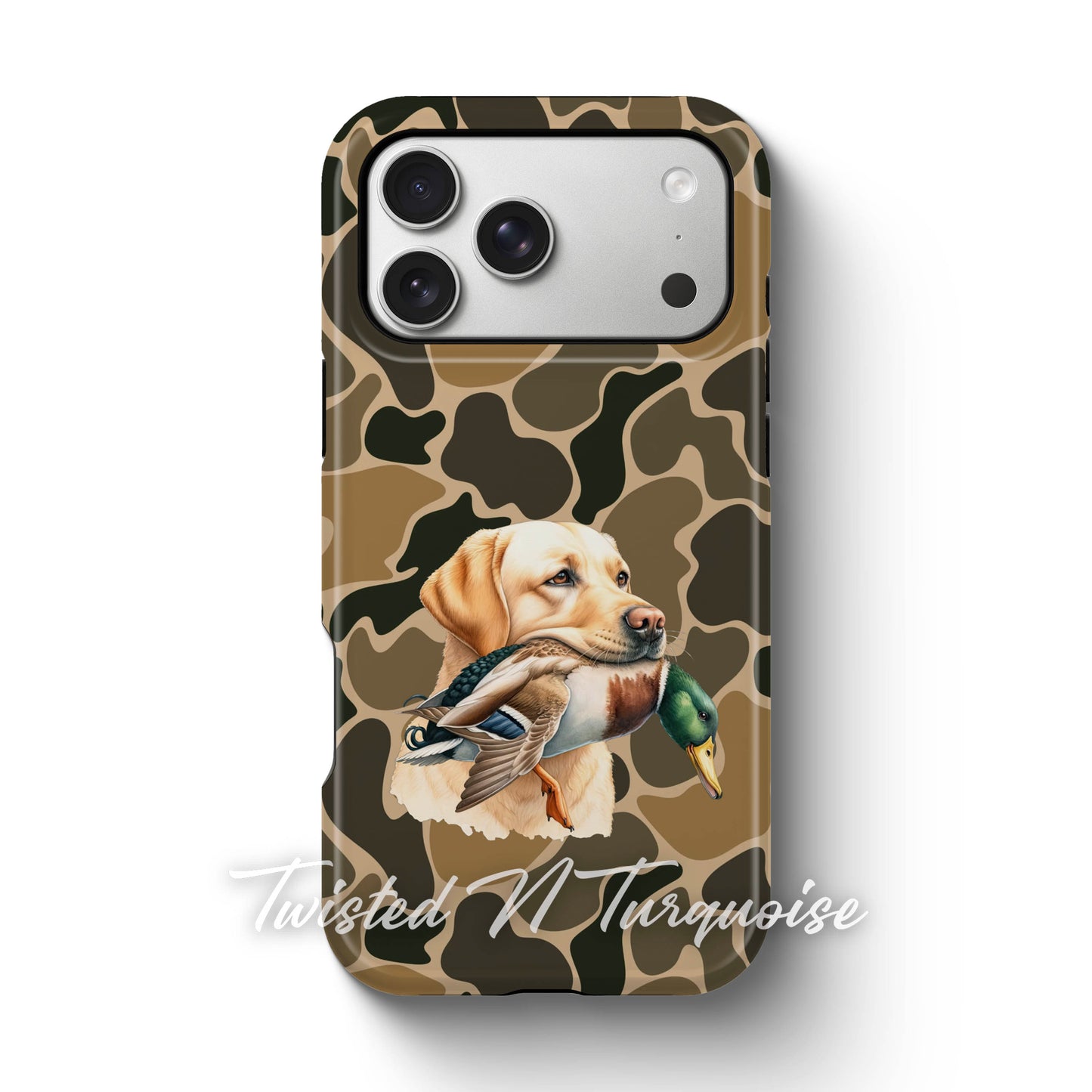 Yellow Lab Duck Camo Tough Phone Case