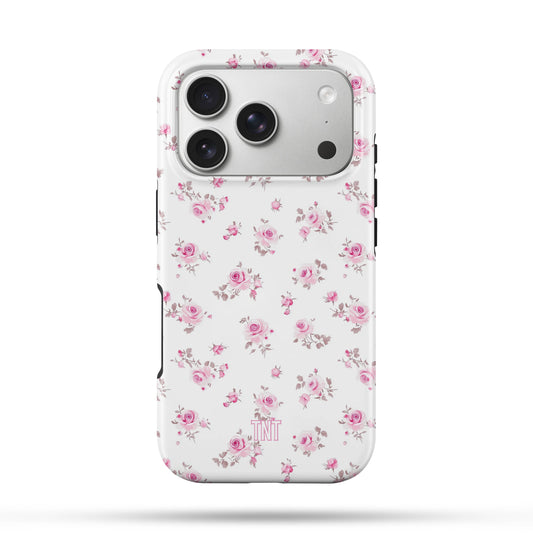 Pink Floral Summer Tough Magnetic Phone Case