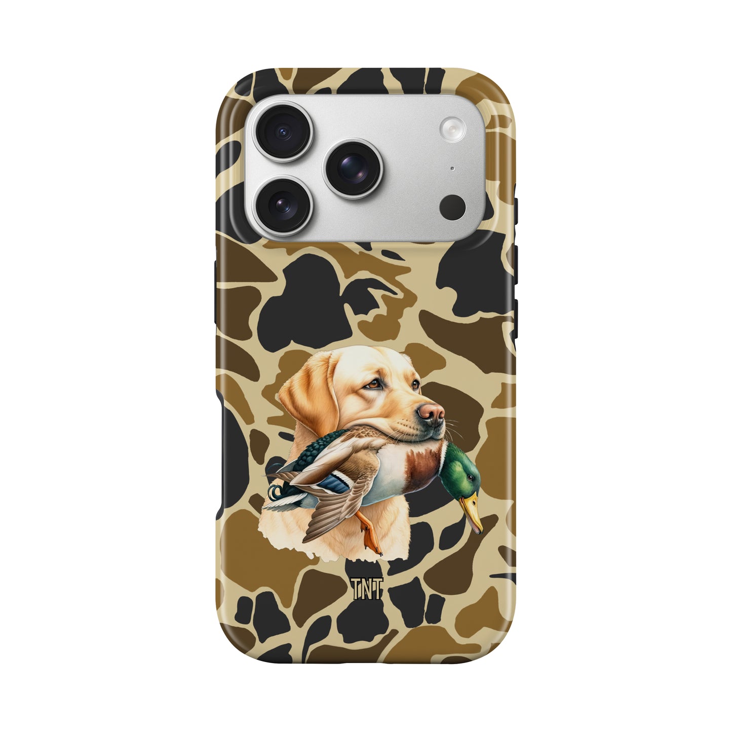 Yellow Lab Duck Camo Hunting Tough MagSafe Phone Case