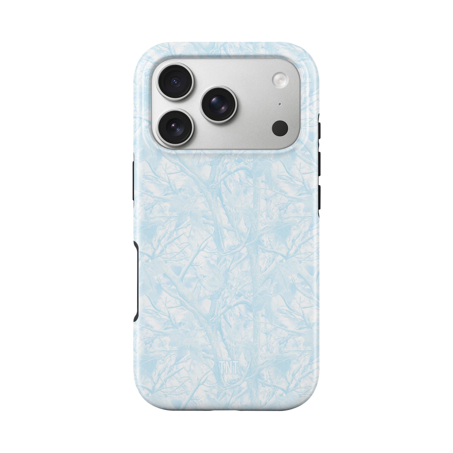 Frosted Blue Tree Camo Tough Magnetic Phone Case