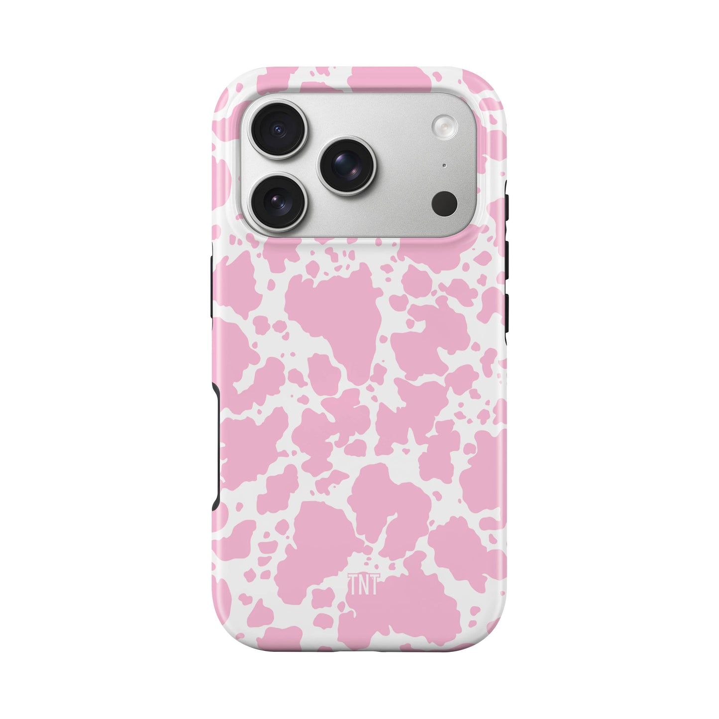 Pink Cowprint Valentine Tough Magnetic Phone Case