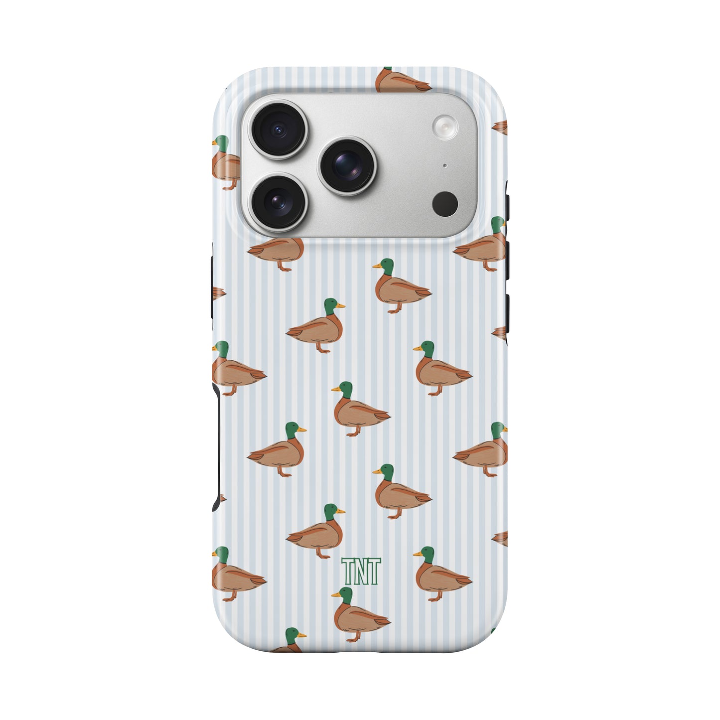 Striped Ducks Trendy Outdoors Tough MagSafe Phone Case