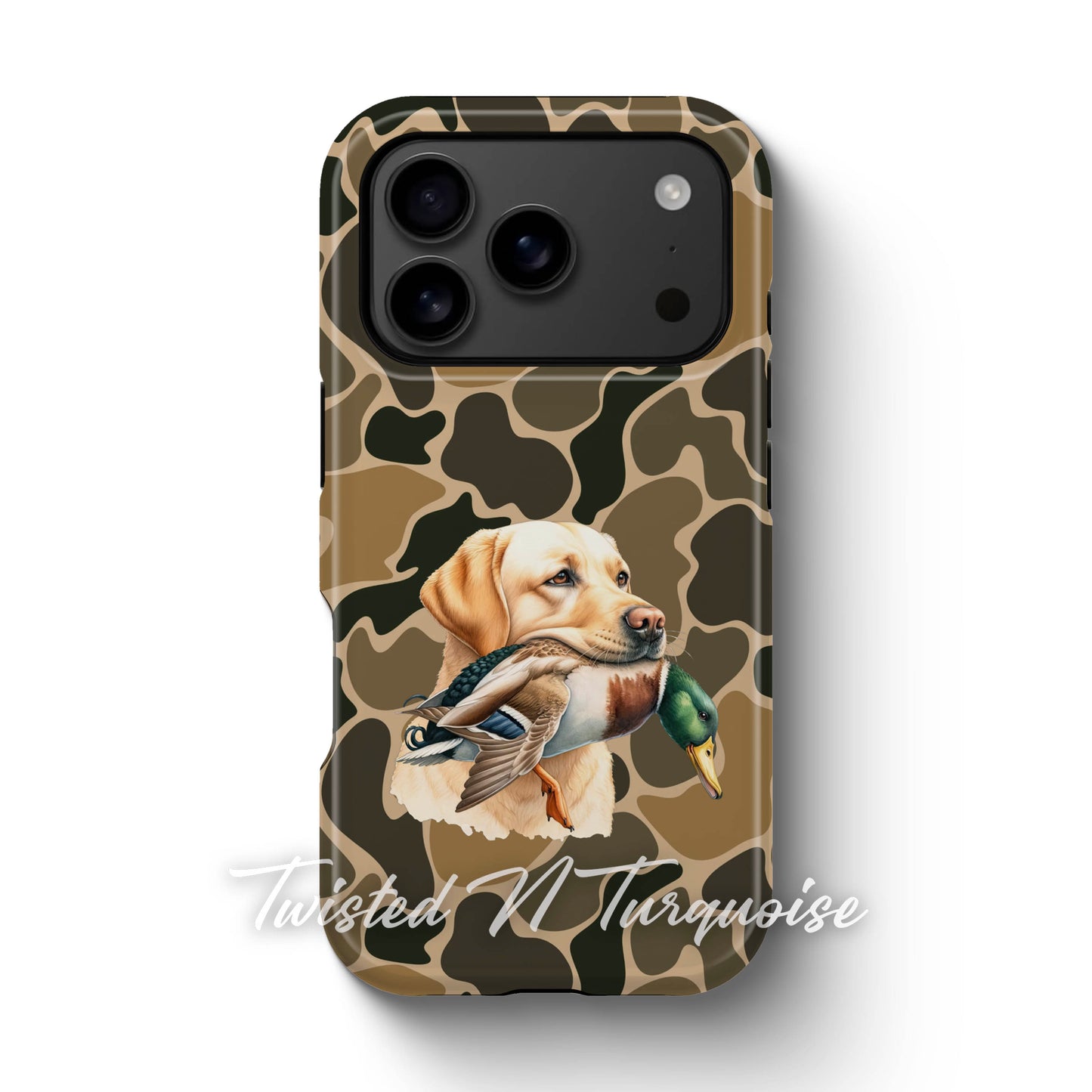 Yellow Lab Duck Camo Tough Phone Case