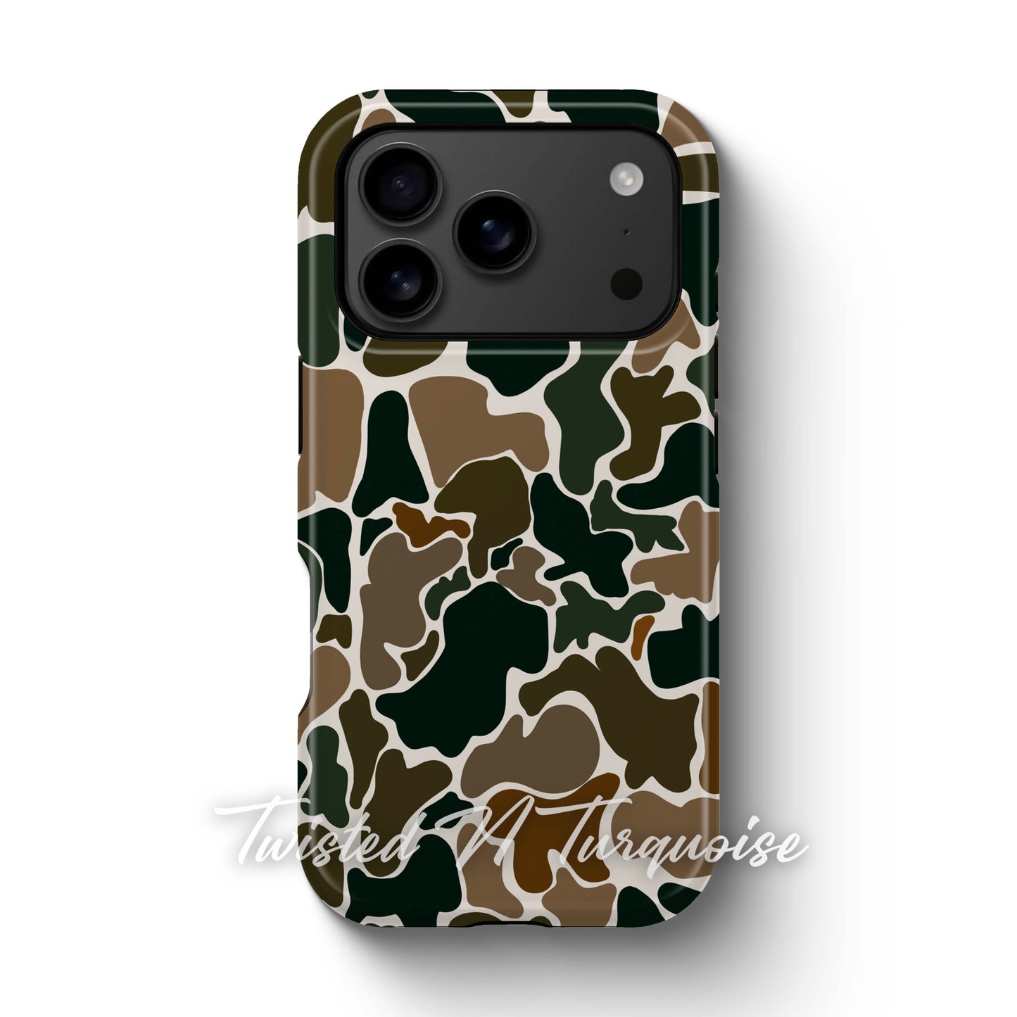 Trendy Camo Tough Magnetic Mobile Phone Case