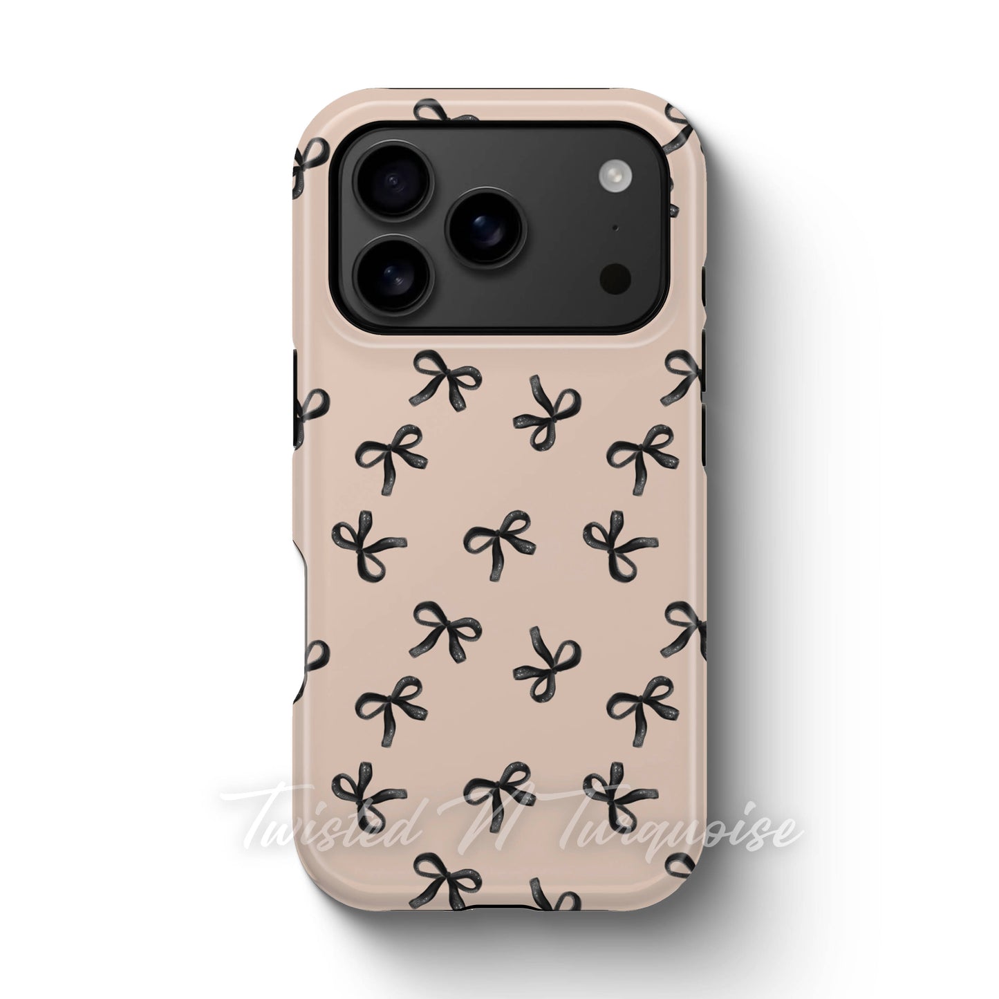 Black Bows New Years Tough Magnetic Phone Case