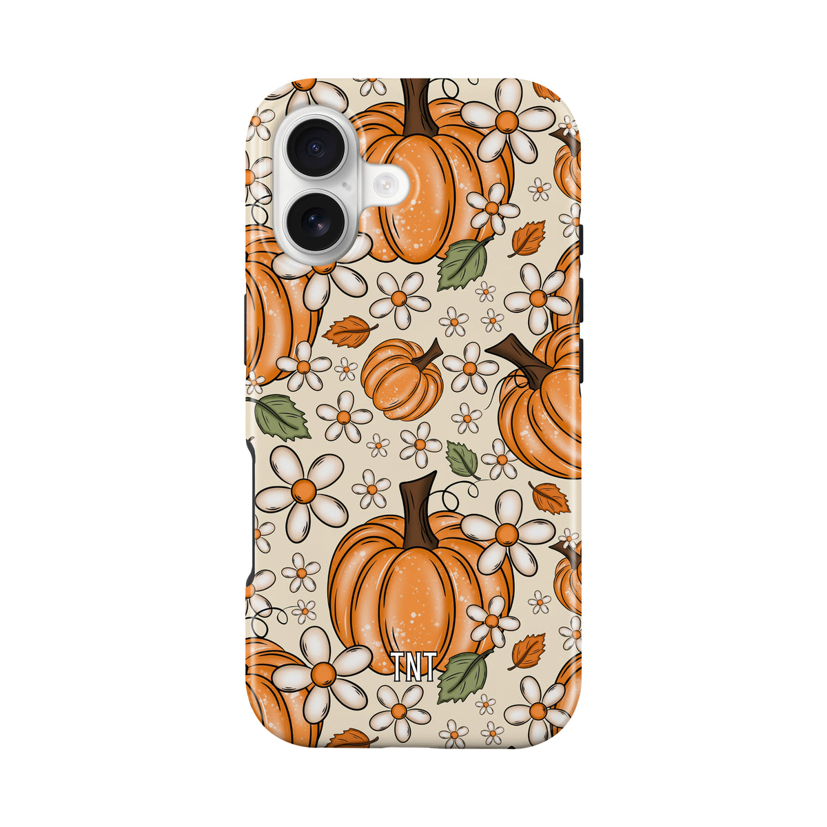 Pumpkin Daisies Fall Tough MagSafe Phone Case
