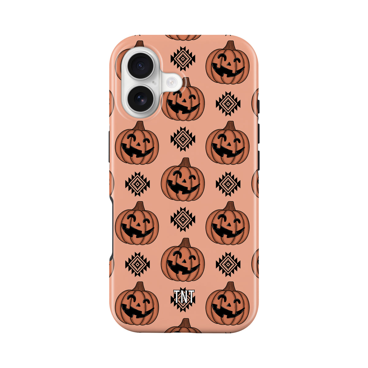 Aztec Pumpkins Halloween Spooky Western Tough MagSafe Phone Case