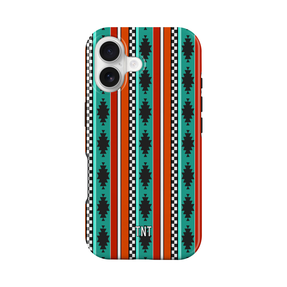 Halloween Striped Aztec Western Tough MagSafe Phone Case