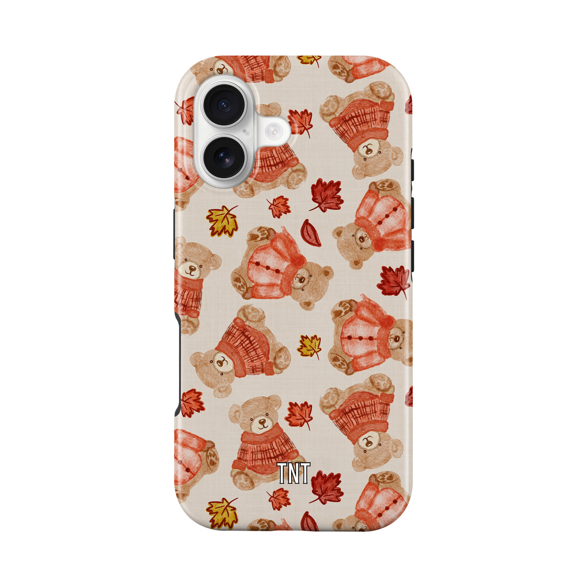 Fall Teddys Autumn Leaves Tough MagSafe Phone Case