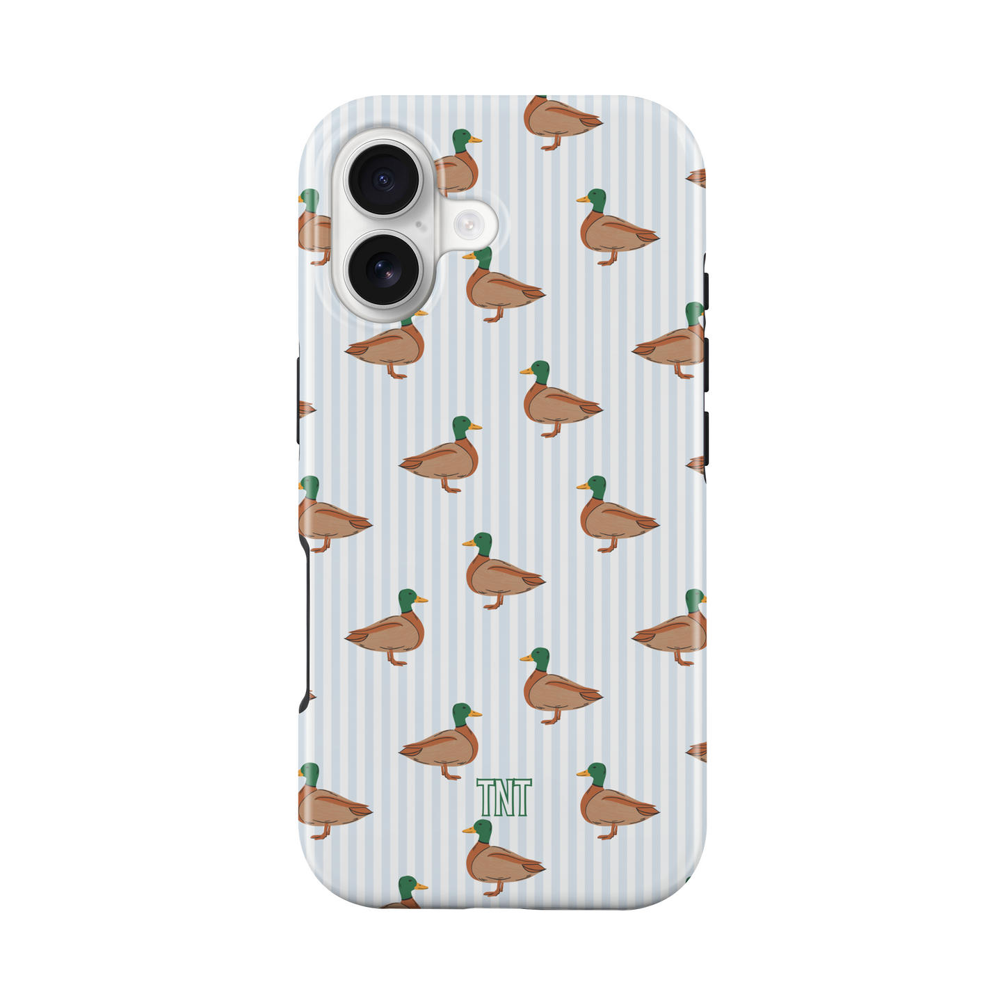 Striped Ducks Trendy Outdoors Tough MagSafe Phone Case