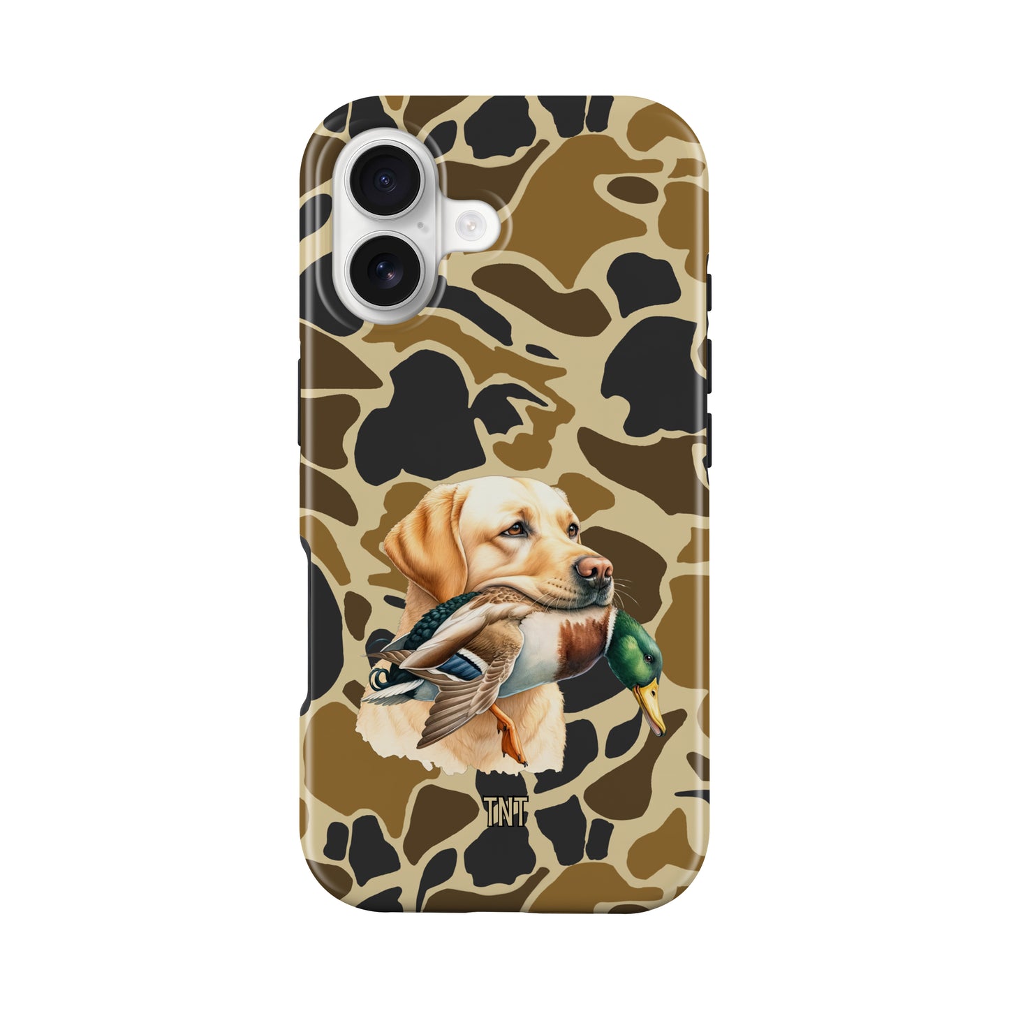 Yellow Lab Duck Camo Hunting Tough MagSafe Phone Case